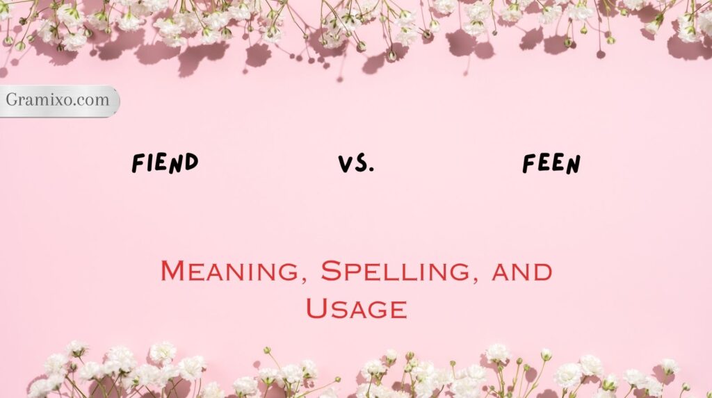 Fiend vs. Feen