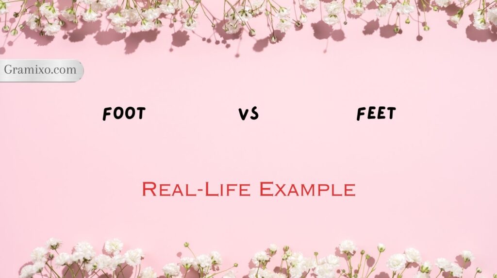 Foot vs Feet